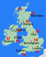 Forecast Tue May 14 United Kingdom